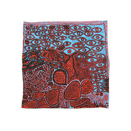 Yayoi Kusama Eyes of Mine handkerchief